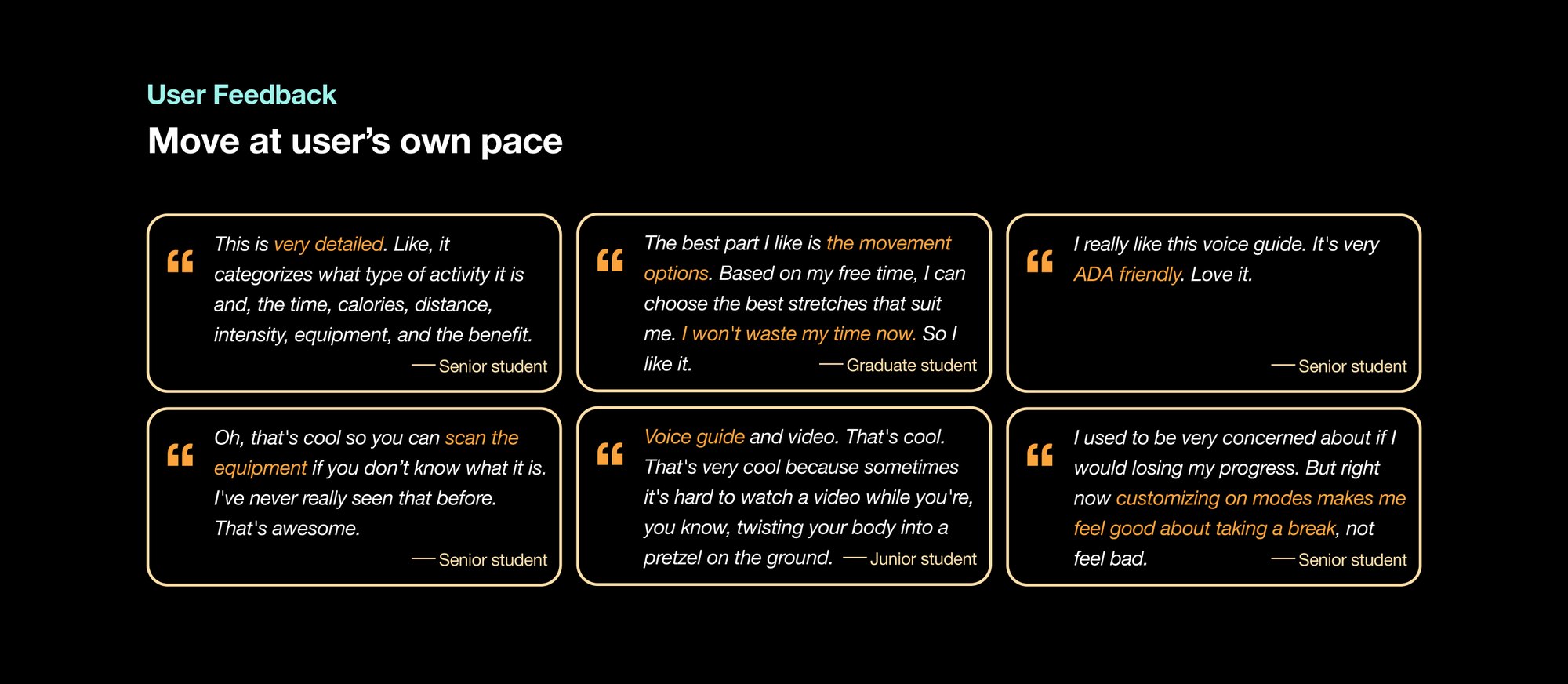 Participant feedback 2 of 3